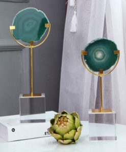 Mô hình đá mã não trang trí nội thất lạ mắt