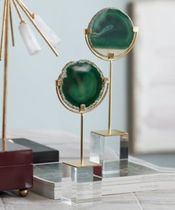 Mô hình đá mã não trang trí nội thất lạ mắt