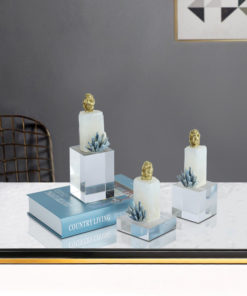 Mô hình động vật kết hợp pha lê sang trọng