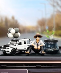 Bộ mô hình Luffy và siêu xe