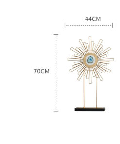 Mô hình mặt trời đá mã não trang trí đẹp