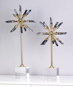 Mô hình quả cầu gai pha lê đẹp