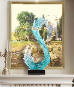 Mô hình sóng biển trang trí đẹp