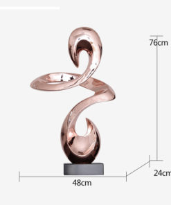 Mô hình uốn lượn nghệ thuật sang trọng