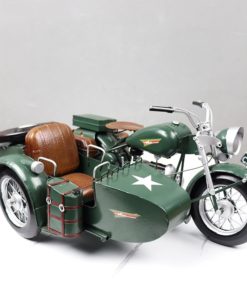 Mô hình xe sidecar vintage 2022