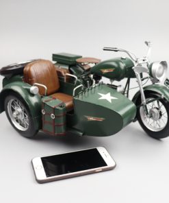 Mô hình xe sidecar vintage 2022