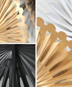 Chi tiết mẫu phù điêu treo tường hoa cúc