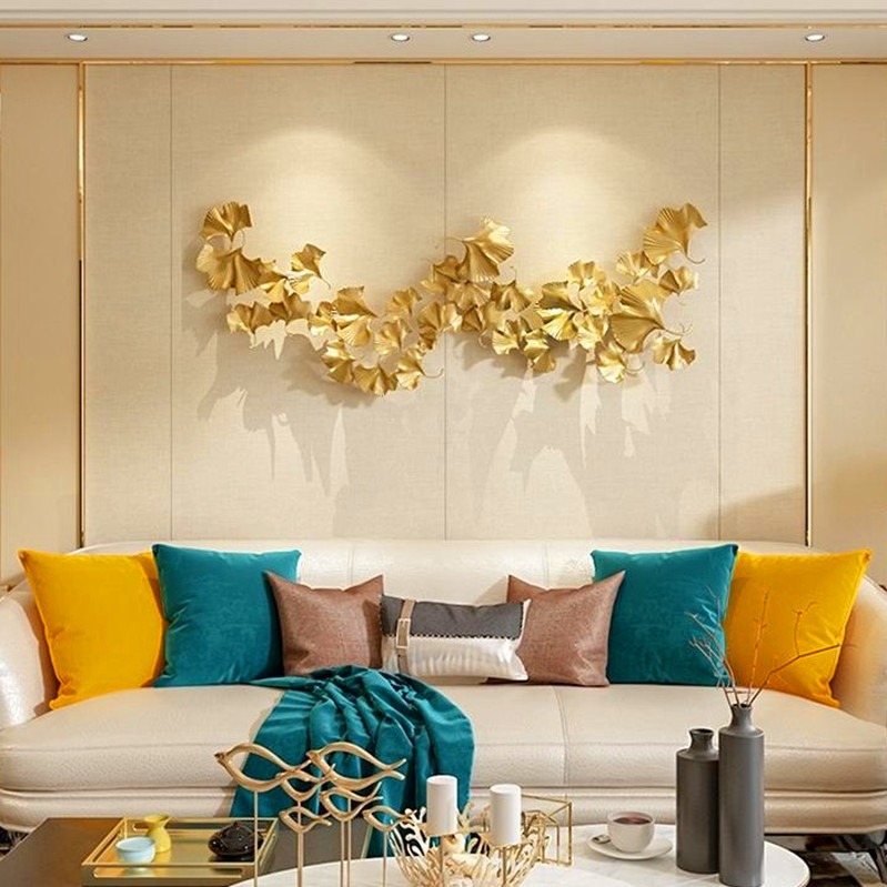 Phù điêu nghệ thuật hình lá bạch quả