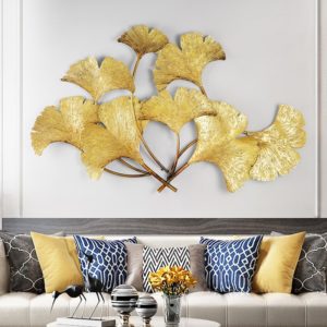 Phù điêu lá bạch quả