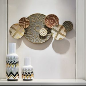 Phù điêu treo tường hình hoa văn dân tộc