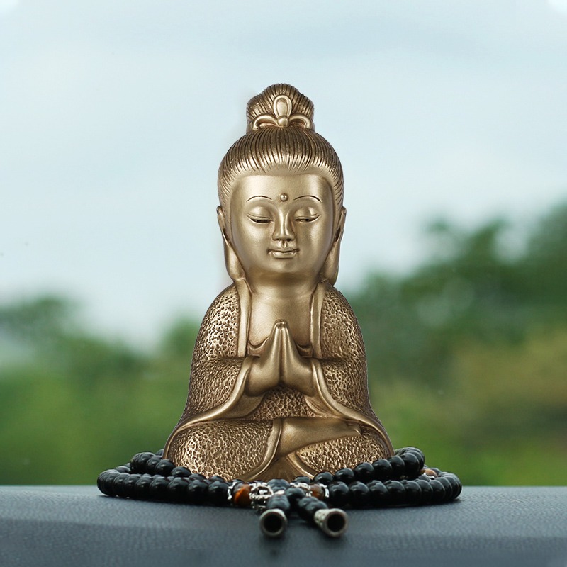 Tượng Quan Âm Bồ Tát để xe hơi cầu bình an Tượng Quan Âm Bồ Tát để xe hơi cầu bình an