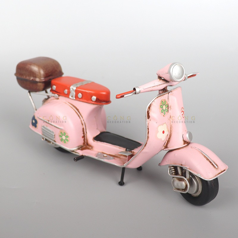 Mô hình xe vespa cổ CD4 bền bỉ