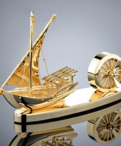 Mô hình thuyền buồm để xe oto lạ mắt