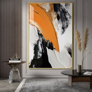 Tranh in sơn dầu khổ dọc