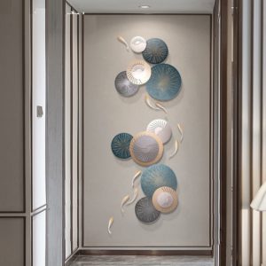 Tranh sắt mỹ thuật 3D treo phòng khách