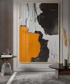 Tranh sơn dầu trừu tượng treo tường