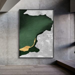 Tranh sơn dầu phong cách đơn giản