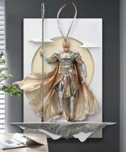 Tranh phù điêu Mỹ Hầu Vương 3D