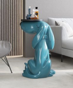 Tượng chó bồi bàn phong cách hiện đại