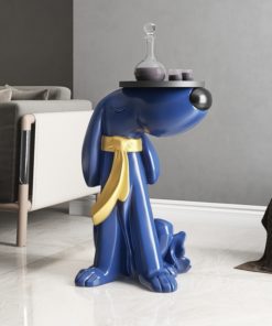 Tượng chó bồi bàn phong cách hiện đại