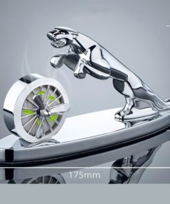 Tượng con báo để taplo oto trang trí