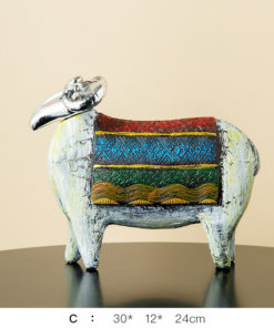 Tượng con dê phong cách Vintage sang trọng