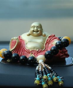 Tượng Di Lặc bằng đồng để oto ý nghĩa