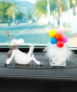 Tượng hươu hoạt hình để taplo nhí nhảnh