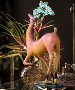 Tượng hươu pha lê để bàn