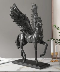 Tượng ngựa thiên thần để bàn đẹp