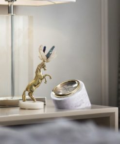 Tượng ngựa trang trí bằng đồng gắn pha lê đẹp