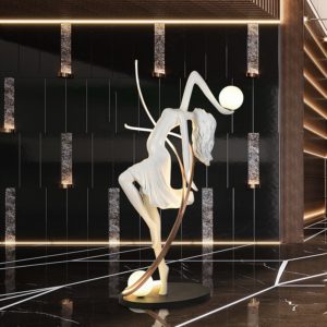 Tượng nữ thần ánh sáng đẹp