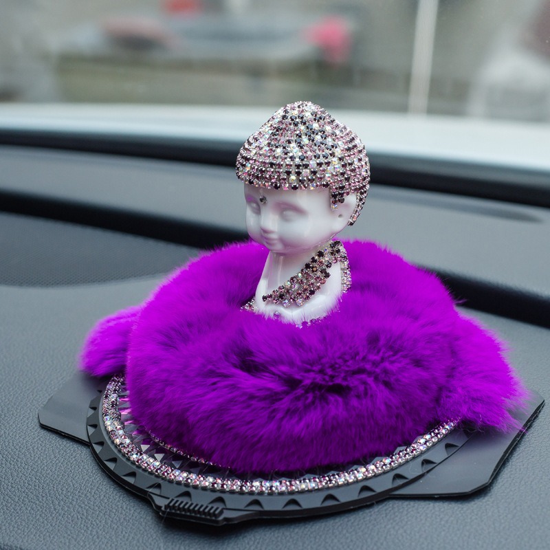 tuong-phat-nhu-lai-de-oto-7 Tượng Phật Như Lai đệm lông để taplo thu hút tài lộc