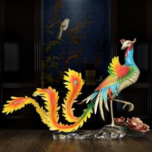 Tượng phượng hoàng lửa