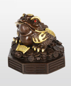 Cóc Thiềm thừ phong thủy bằng đồng