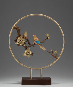 Đôi chim khuyên bằng đồng