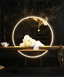 Tiểu cảnh Phật Di Lặc thác trầm