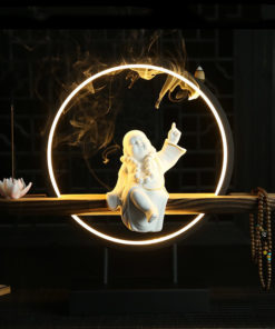 Tiểu cảnh Phật Di Lặc thác trầm