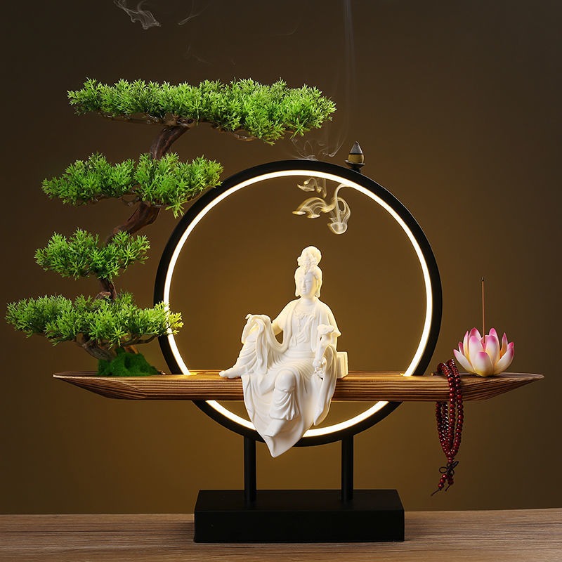 Thác hương trầm Tượng Quan Âm