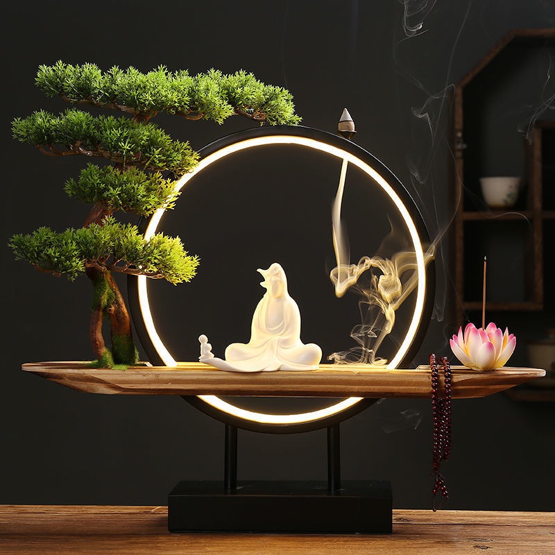 Thác hương trầm Tượng Quan Âm