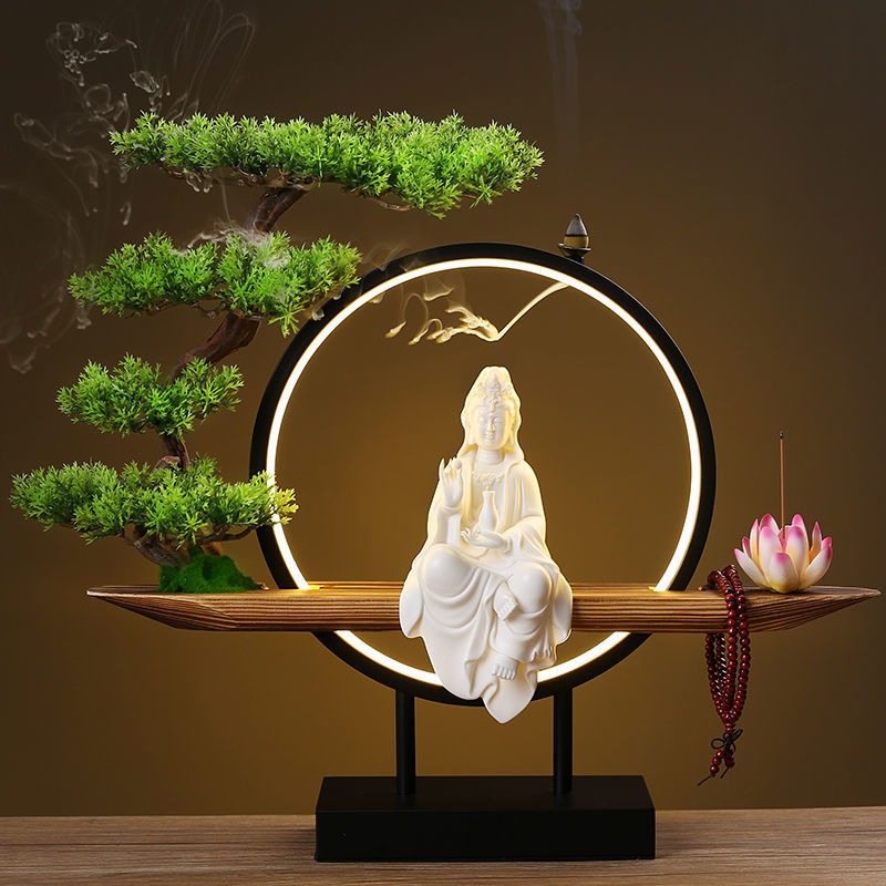 Thác hương trầm Tượng Quan Âm