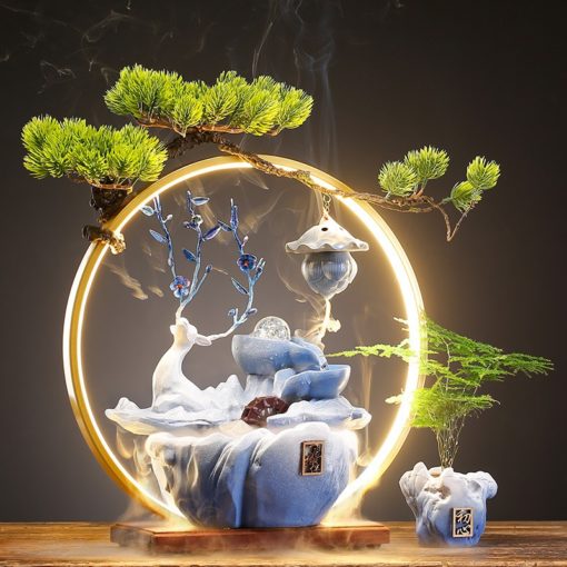 Thác trầm hươu phong thủy