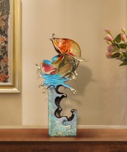 Tượng cá rồng dùng trang trí