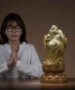 Tượng Di Lặc hạnh phúc mang lại tiền tài