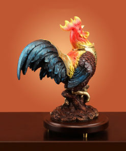 Tượng gà trống vàng phong thủy