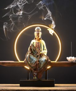 Tượng Phật Bà Quan Âm kết hợp đèn led
