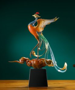 Tượng Phượng Hoành bằng đồng nghệ thuật