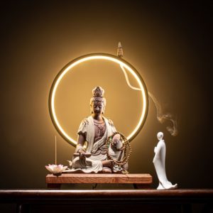 Tượng Quan Âm cầm kinh