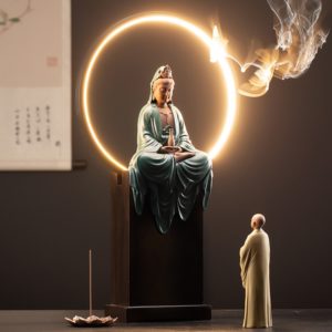 Tượng Quan Âm để bàn