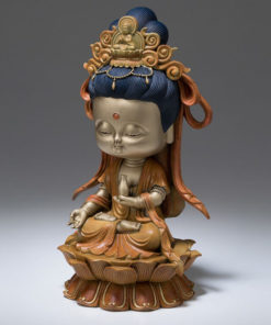 Tượng phật quan thế âm bồ tát để bàn làm việc đẹp